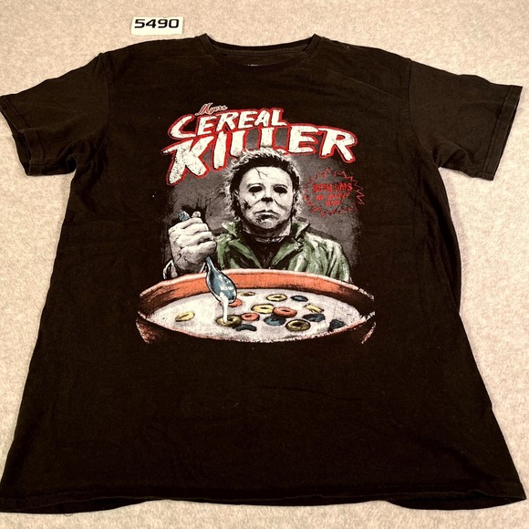 Halloween Other - Halloween Michael Myers T Shirt Mens Medium Black Sereal Killer Graphic Print